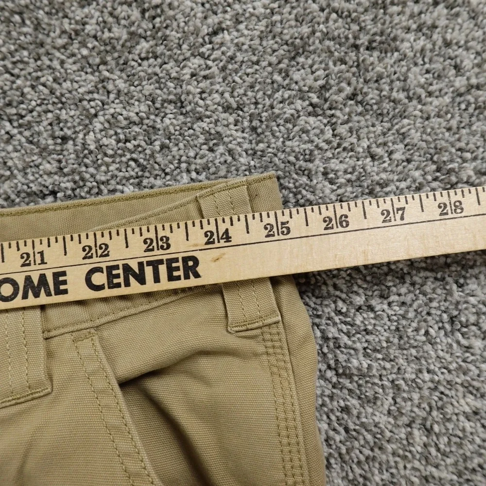 Carhartt‎ Shorts Mens 50 Brown Tan Rugged Flex Relaxed Canvas Cargo Work Stretch